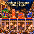 Premium FGT Outdoor Christmas Railing Ligh TTMH