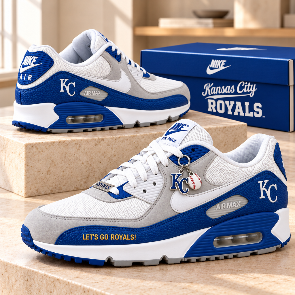 Kansas City Royals Premium Low-Top Sneakers