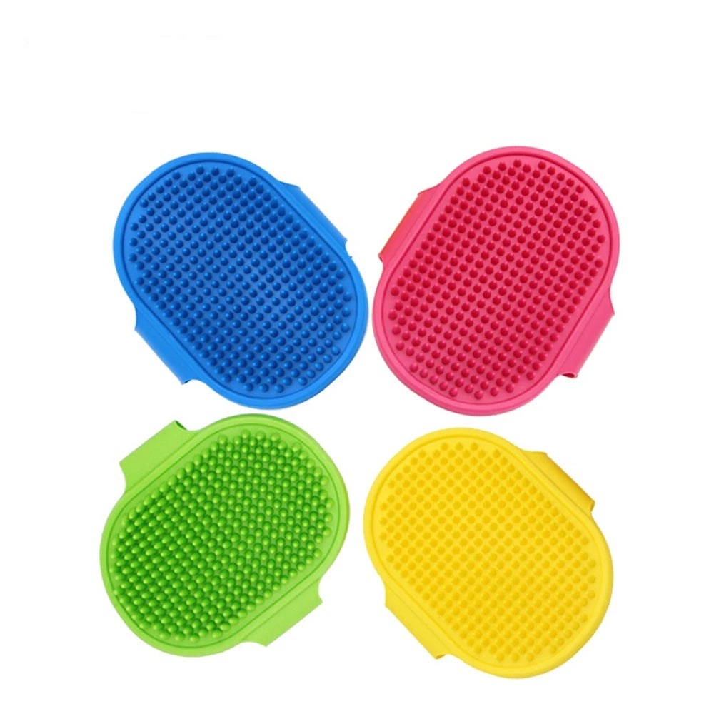 20pcs Dog Bath Brush Pet Soothing Massage Rubber Comb