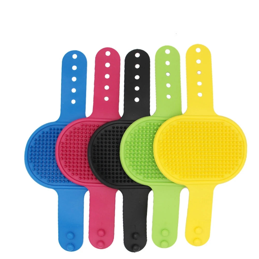 20pcs Dog Bath Brush Pet Soothing Massage Rubber Comb