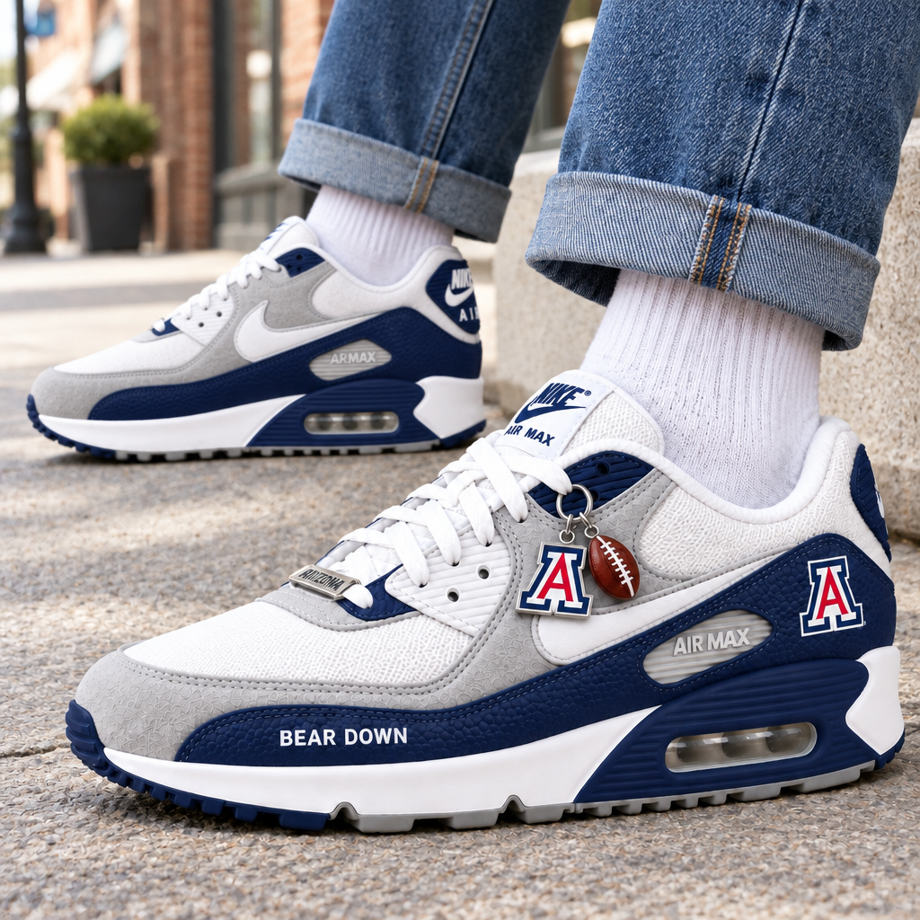 Arizona Wildcats Premium Low-Top Sneakers