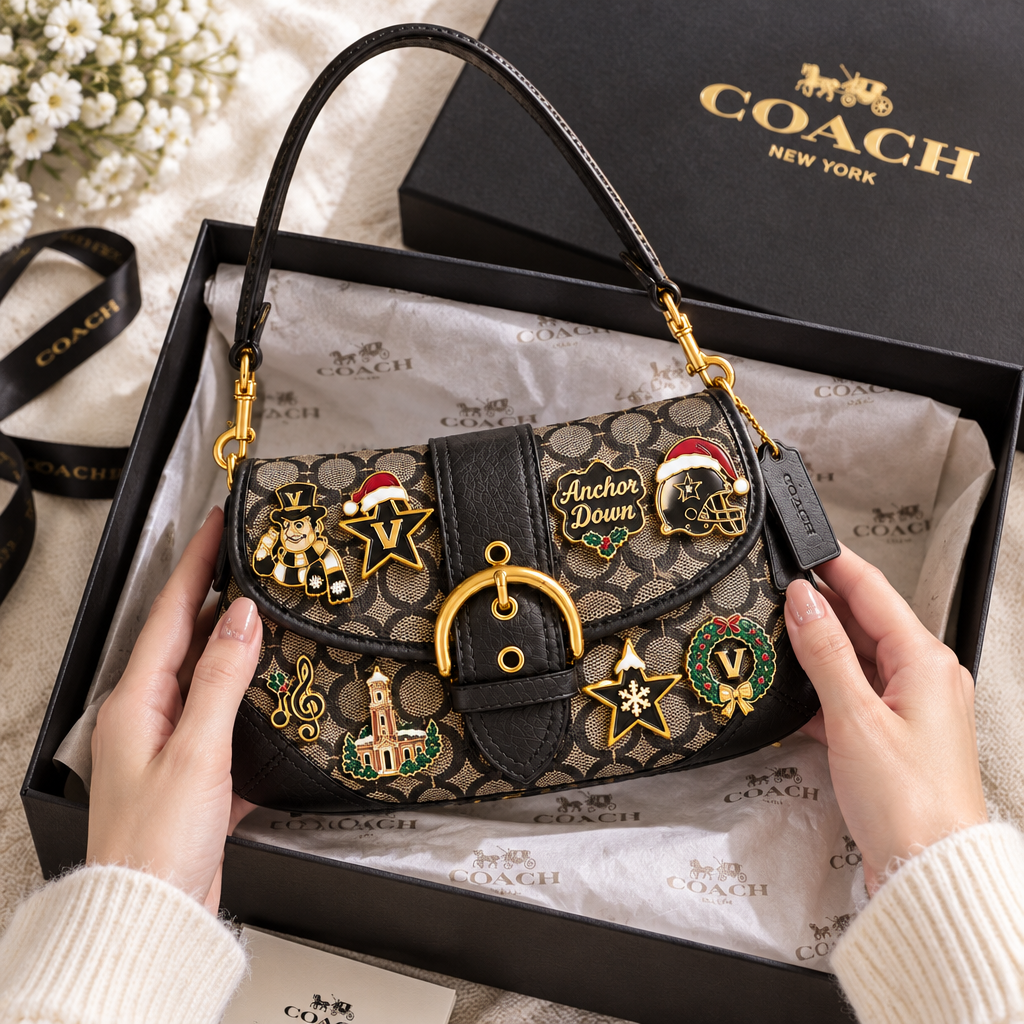 Vanderbilt Commodores Soho Bag With Charm