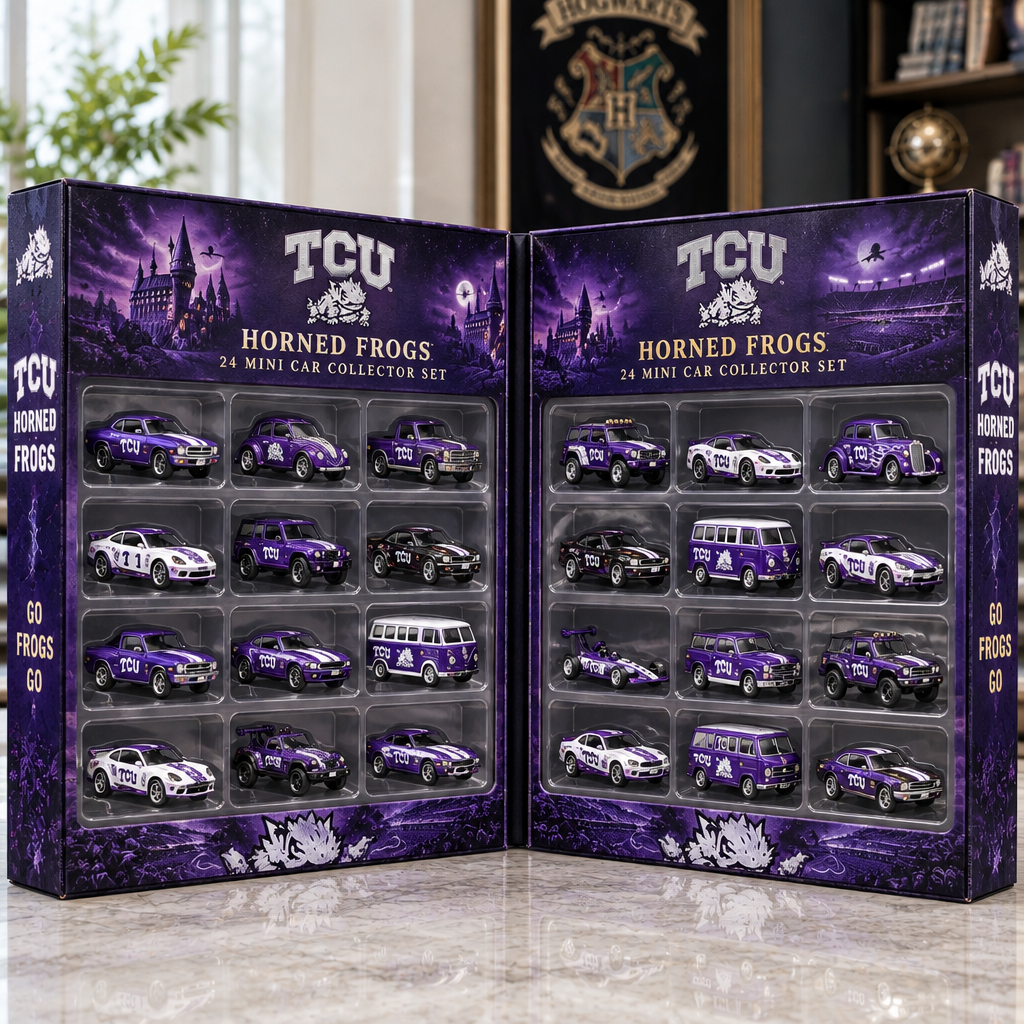 TCU Horned Frogs Premium Mini Car Advent Calendar