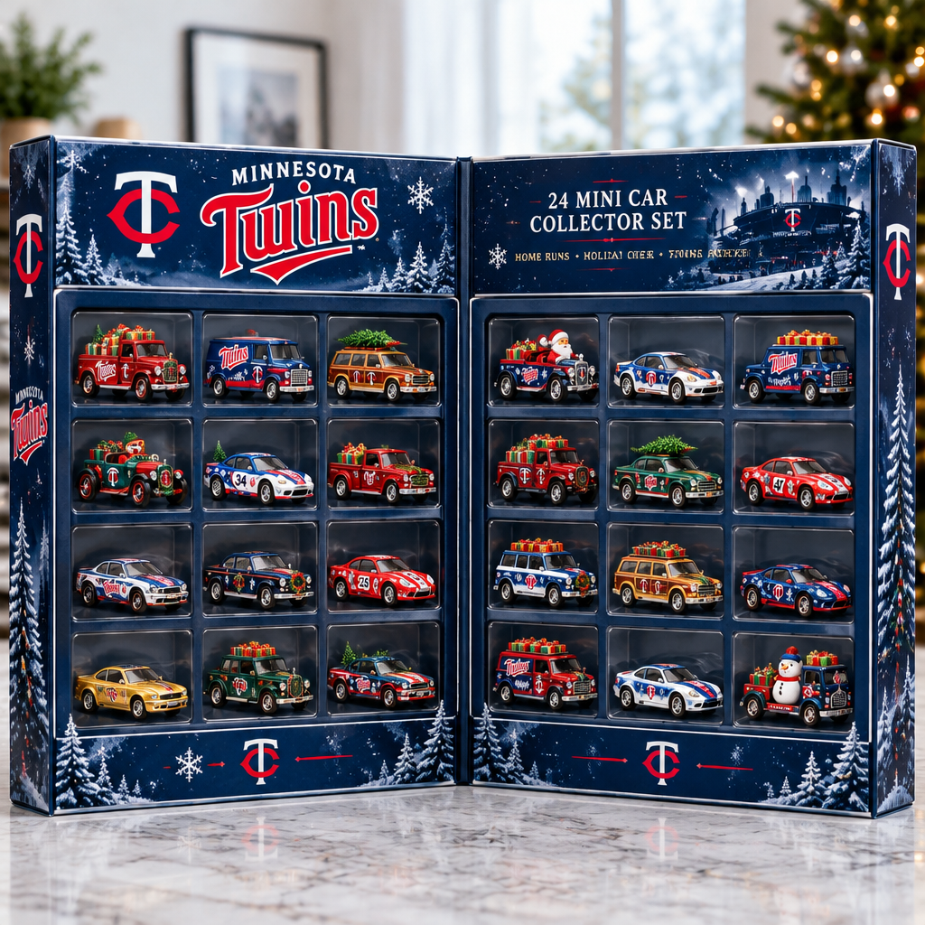 Minnesota Twins Premium Mini Car Advent Calendar