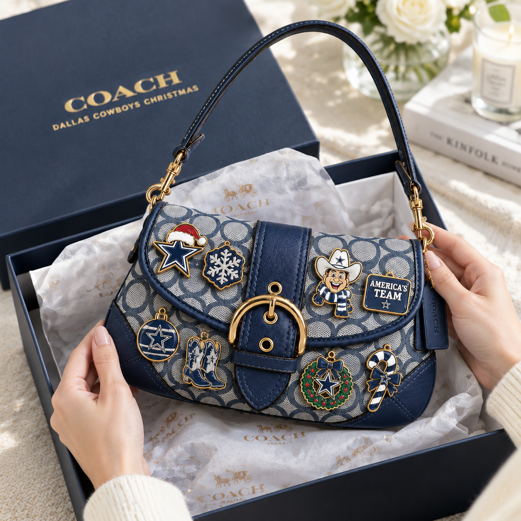 Dallas Cowboys Soho Bag With Charm